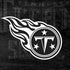 NFL Tennessee Titans Black & White Moto E5 Play Skin